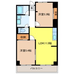 トヨダビルの物件間取画像